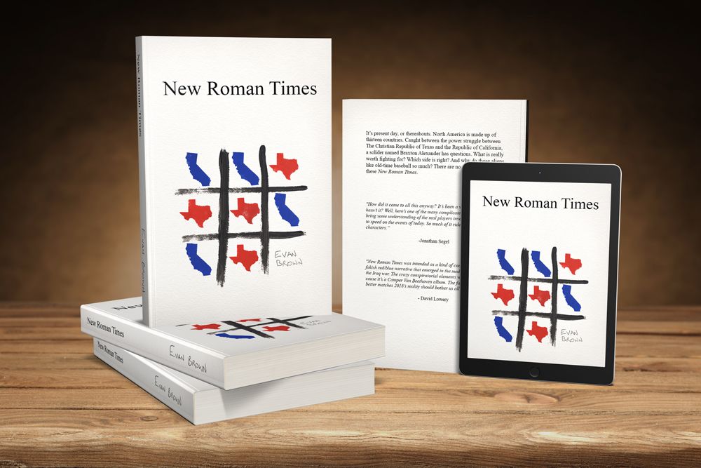 Book cover "New Roman Times"