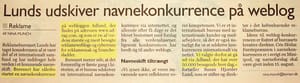 Børsen - the Danish Financial Times writes about Adland and Marachino